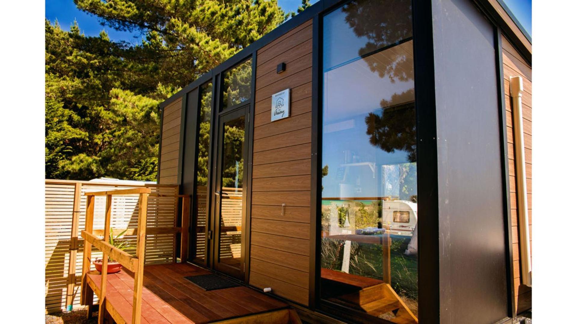 Villa Pacific View By Tiny Away Leithfield Esterno foto