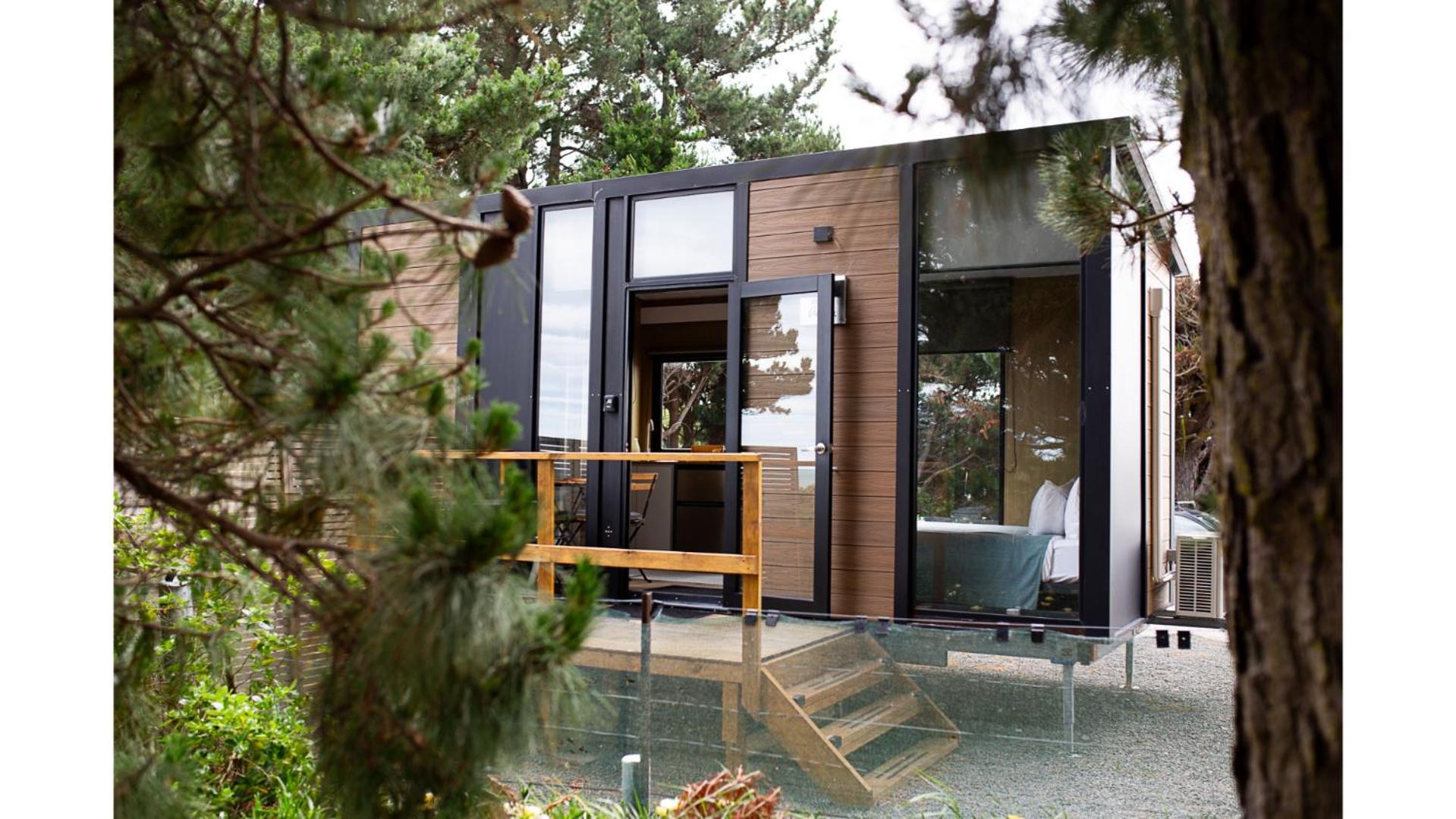 Villa Pacific View By Tiny Away Leithfield Esterno foto